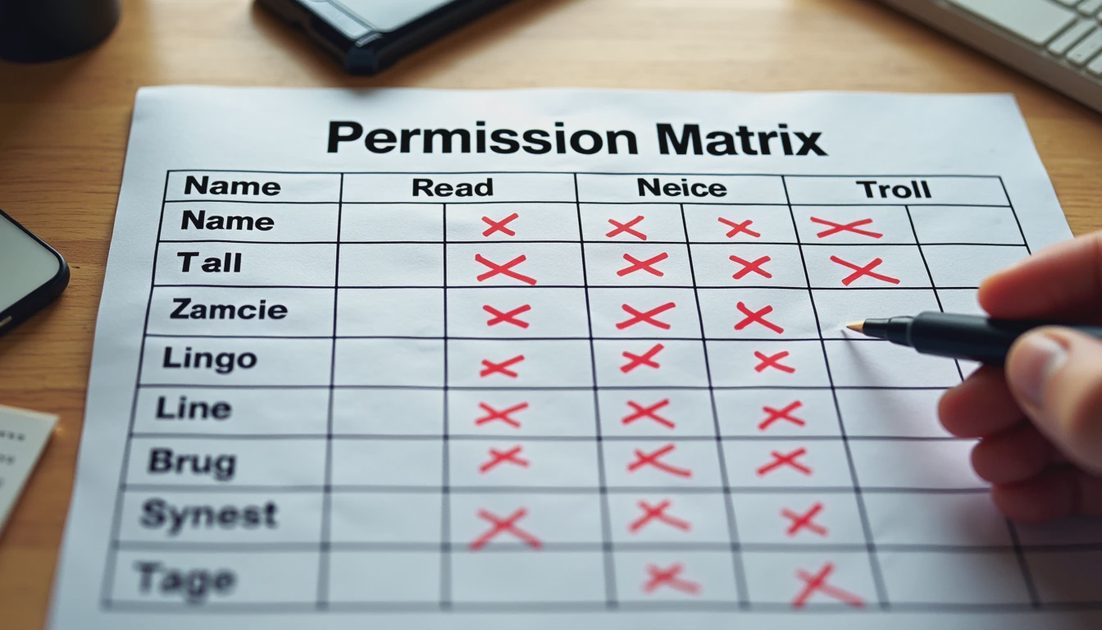 Permission matrix for AI product reviews for businesses evaluating agents