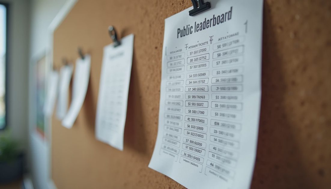 Public scores versus internal work in AI product reviews for businesses