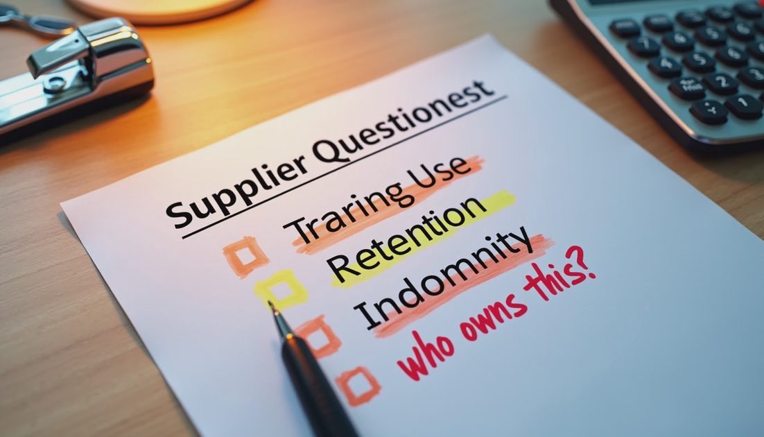 U.S. AI policy news as a vendor questionnaire