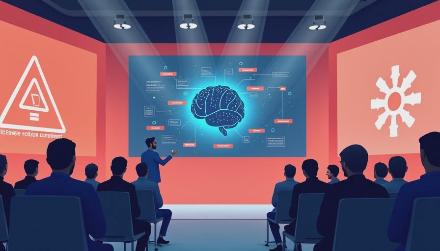 Illustration for ai risk summit